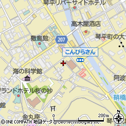 香川県仲多度郡琴平町785周辺の地図