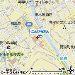 細川畳店周辺の地図