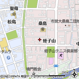 徳島県鳴門市撫養町大桑島蛭子山116周辺の地図