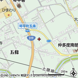 宮武商店周辺の地図