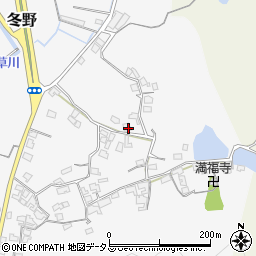 和歌山県和歌山市冬野92周辺の地図