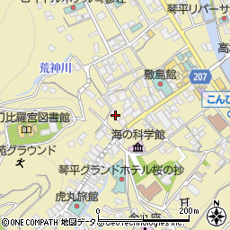 香川県仲多度郡琴平町818周辺の地図