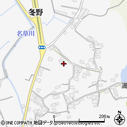 和歌山県和歌山市冬野61周辺の地図