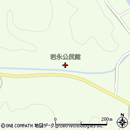 美祢市岩永出張所周辺の地図