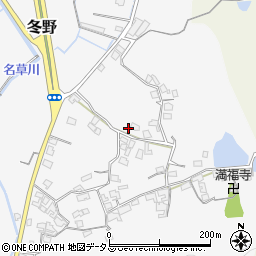 和歌山県和歌山市冬野88周辺の地図