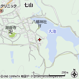和歌山県海南市七山437周辺の地図