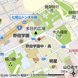 中国四国厚生局山口事務所周辺の地図