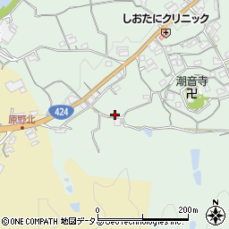 和歌山県海南市七山70周辺の地図