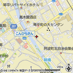 香川県仲多度郡琴平町47周辺の地図