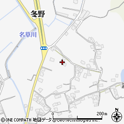 和歌山県和歌山市冬野62周辺の地図