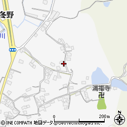 和歌山県和歌山市冬野95周辺の地図