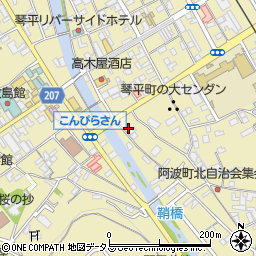 香川県仲多度郡琴平町43周辺の地図