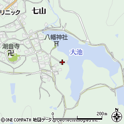和歌山県海南市七山431周辺の地図