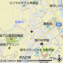 香川県仲多度郡琴平町826周辺の地図