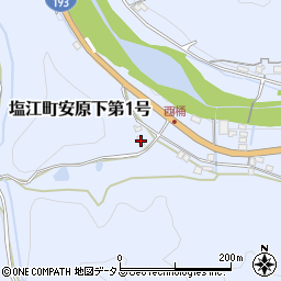 香川県高松市塩江町安原下第１号736周辺の地図