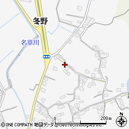 和歌山県和歌山市冬野63周辺の地図