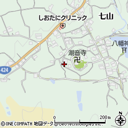 和歌山県海南市七山371周辺の地図