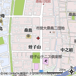徳島県鳴門市撫養町大桑島蛭子山191周辺の地図