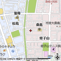 徳島県鳴門市撫養町大桑島蛭子山127周辺の地図