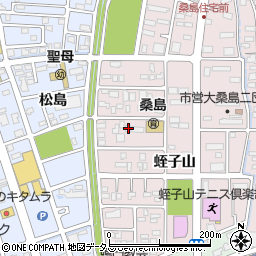 徳島県鳴門市撫養町大桑島蛭子山130周辺の地図