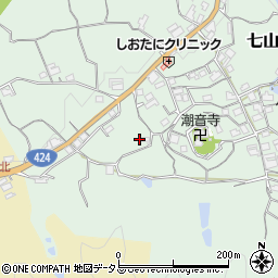 和歌山県海南市七山60周辺の地図