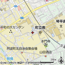 香川県仲多度郡琴平町140周辺の地図