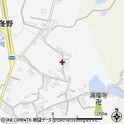 和歌山県和歌山市冬野96周辺の地図