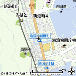 新港町周辺の地図