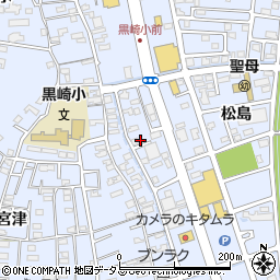 徳島県鳴門市撫養町黒崎松島130-2周辺の地図