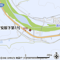香川県高松市塩江町安原下第１号752周辺の地図