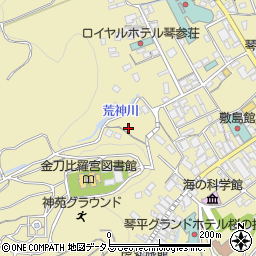 香川県仲多度郡琴平町858周辺の地図