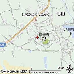 和歌山県海南市七山325周辺の地図