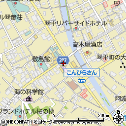 和田土産物店周辺の地図