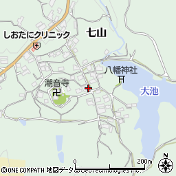和歌山県海南市七山314周辺の地図