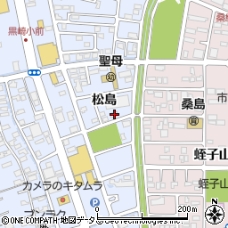 徳島県鳴門市撫養町黒崎松島185-5周辺の地図