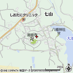 和歌山県海南市七山319周辺の地図