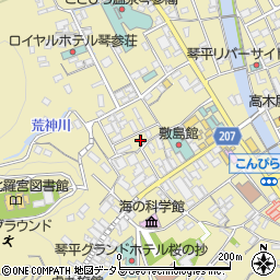 香川県仲多度郡琴平町843周辺の地図