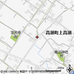 香川県三豊市高瀬町上高瀬1858周辺の地図