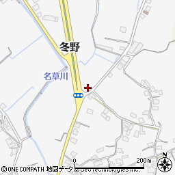 和歌山県和歌山市冬野536周辺の地図