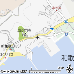 おっとっと広場 和歌浦漁港周辺の地図
