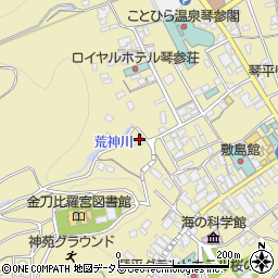 香川県仲多度郡琴平町859周辺の地図