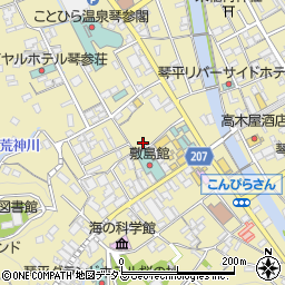 香川県仲多度郡琴平町710周辺の地図