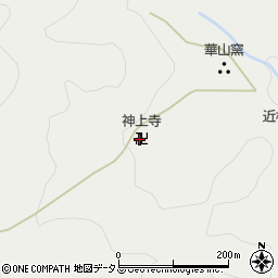 神上寺周辺の地図