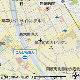 香川県仲多度郡琴平町223-9周辺の地図