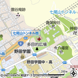 山口市菜香亭周辺の地図