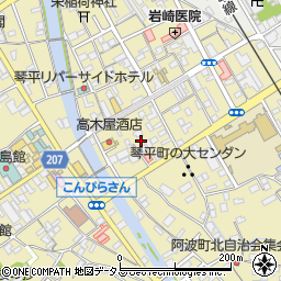 香川県仲多度郡琴平町223-8周辺の地図