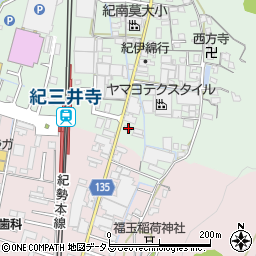 和歌山県和歌山市三葛100-5周辺の地図