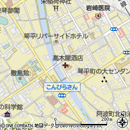 香川県仲多度郡琴平町220周辺の地図