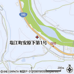 香川県高松市塩江町安原下第１号1673周辺の地図