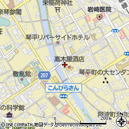 日経新聞満濃販売店周辺の地図
